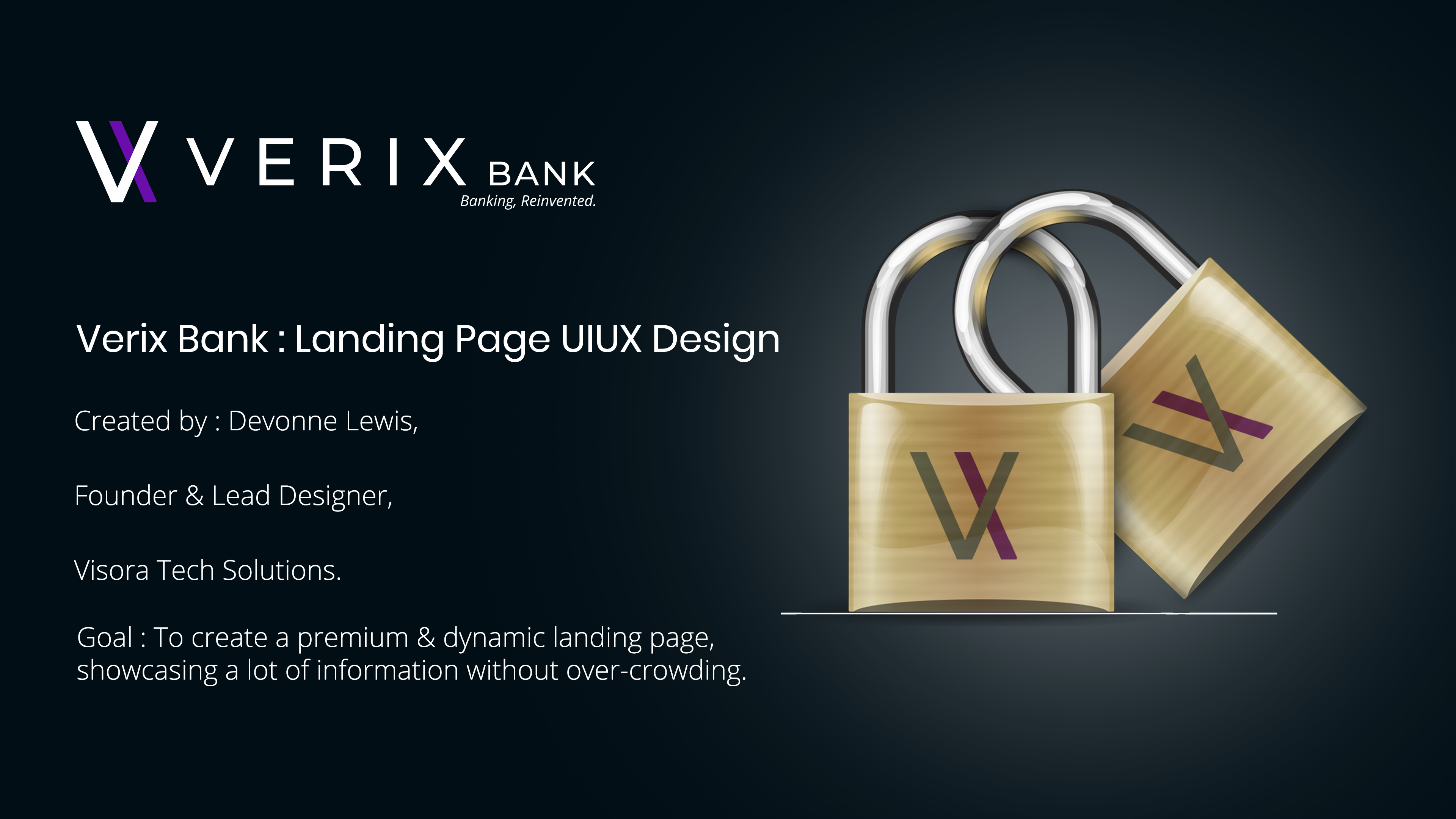 Verix Bank Case Study Image